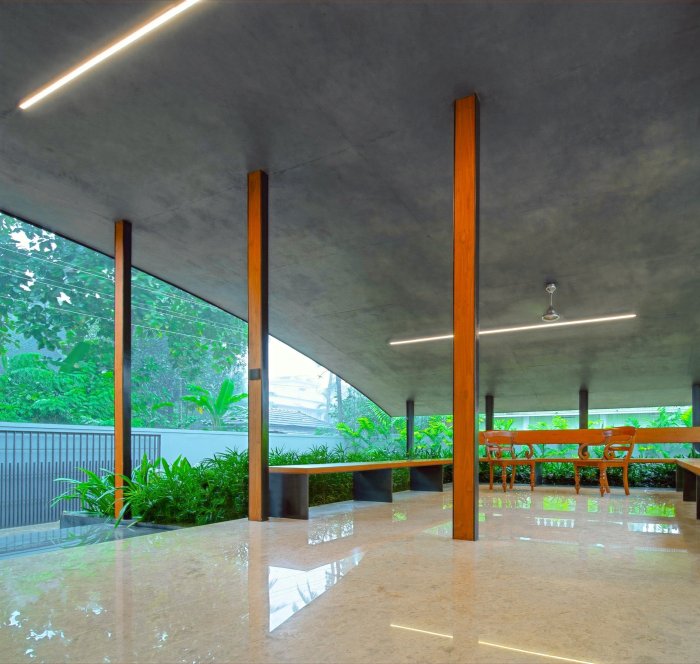 The Curved Roof | Residential Villa Design | Thought Parallels